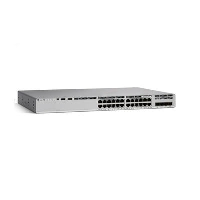 24-port PoE 4x1G uplink Switch C9200L-24P-4G-E 9200 series với LACP và tình trạng tồn kho