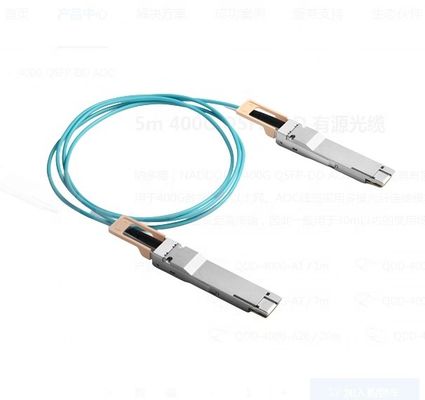 Mellanox tương thích QDD-400G-A10 cáp quang hoạt động cho truyền dữ liệu tốc độ