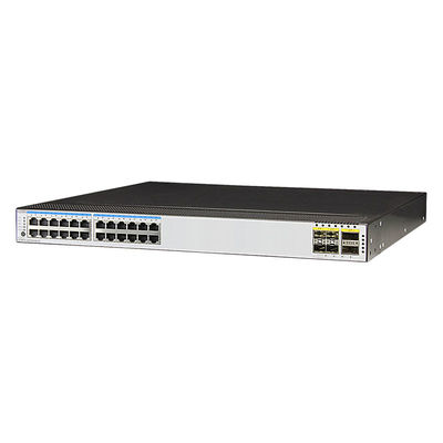 Chuyển đổi 24 cổng GE RJ45 4-cổng 10G SFP 2-cổng 40G QSFP với hỗ trợ VLAN và ống xả quạt