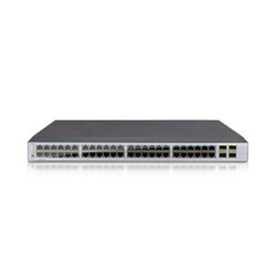 48 cổng GE RJ45 4-cổng 10G SFP 2-cổng 40G QSFP Switch với 2 * FAN và Port-side Intake