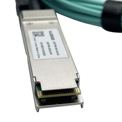 MFA1A00-E005 Cáp sợi hoạt động 5m 3m IB EDR Đến 100Gb/S 200G QSFP LSZH 3
