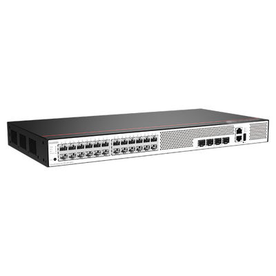 24 cổng GE SFP Switch S5735-L24T4S-A1 với 56Gbps/336Gbps Switch Capacity và Long