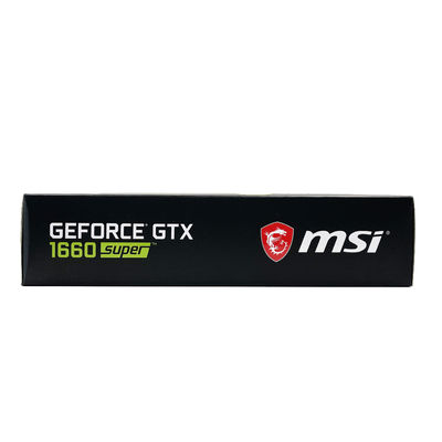 Chipset AMD MSI 1660 Thẻ Super GPU 6GB Thẻ đồ họa video 192 bit