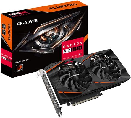 Thẻ đồ họa 8GB DDR5 Radeon RX580 RX6800xt RX6700xt RX6600xt