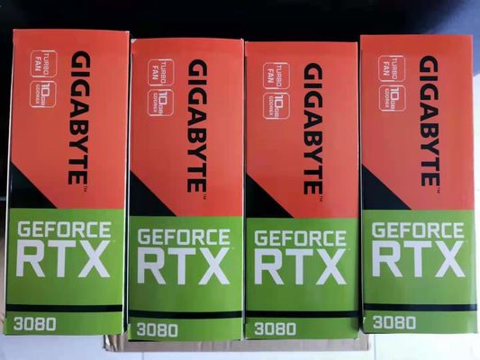 1710Mhz Core Clock GPU Card Gigabyte GeForce RTX 3080 Thẻ video chơi game
