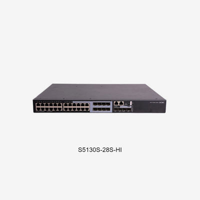 S5130S-28S-HI Ethernet Switch với MTBF năm 174.61 và Công suất chuyển tiếp 96Mpps