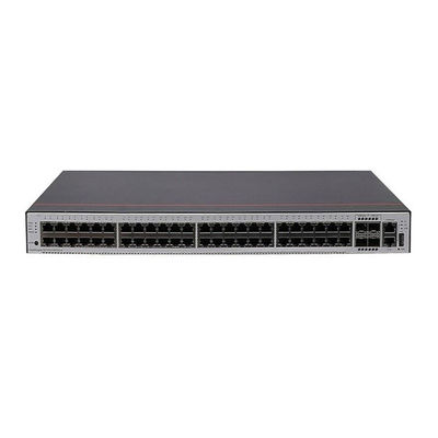 Chiều cao khung 1U S5735-L48T4S-A Cổng 48 * 10/100 / 1000BASE-T Cổng 4 * GE SFP Công tắc nguồn AC